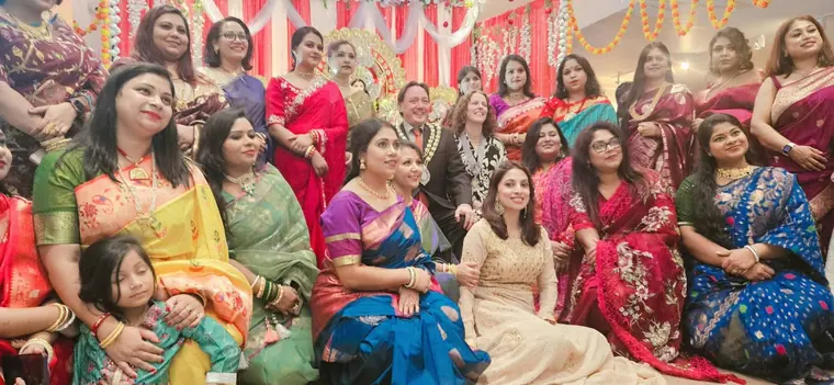 Friends and families gathered for the celebrations